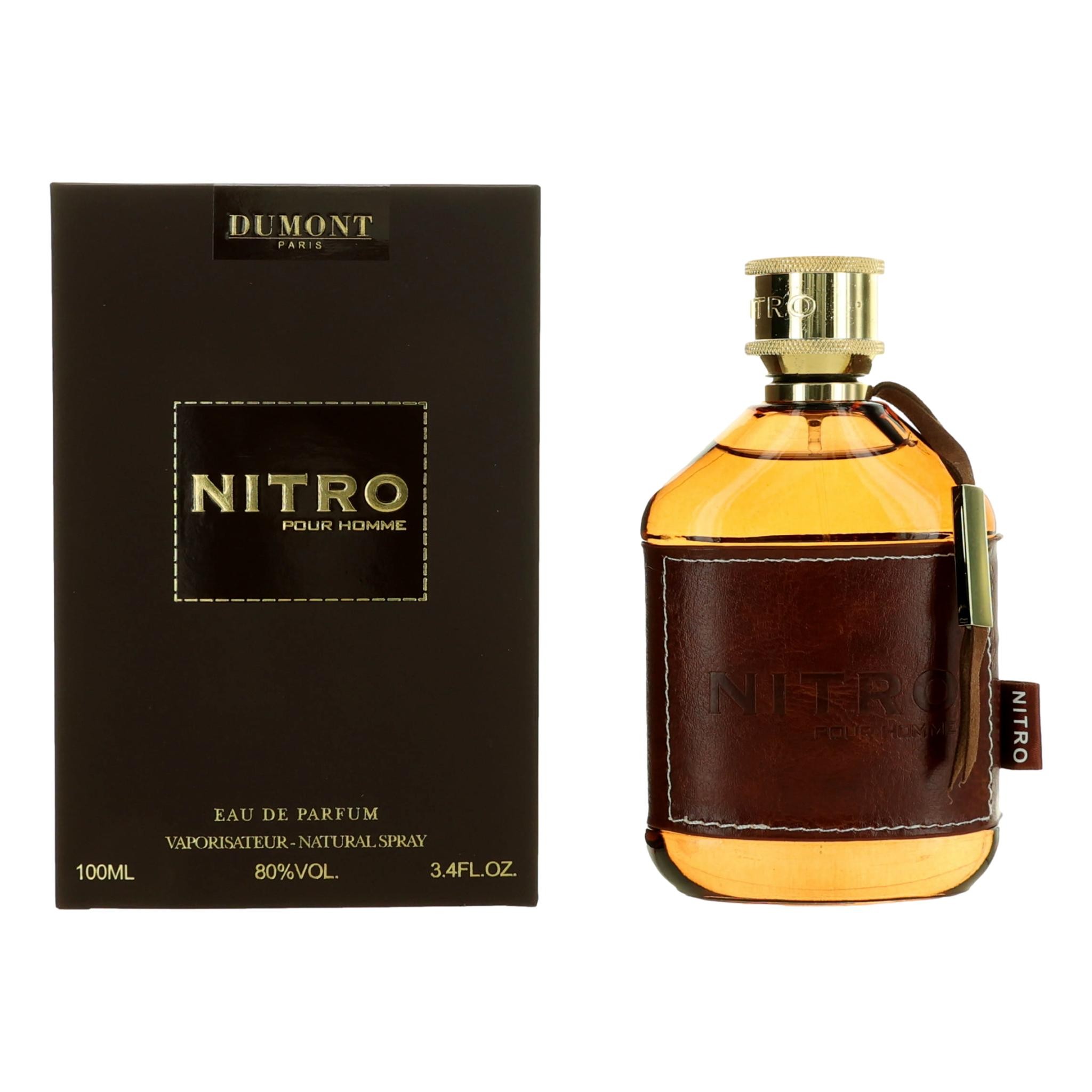 Nitro by Dumont, 3.4 oz Eau de Parfum Spray for Men