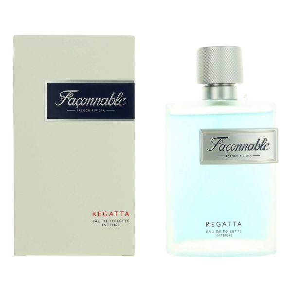 Faconnable Regatta by Faconnable, 3 oz Eau De Toilette Intense Spray for Men