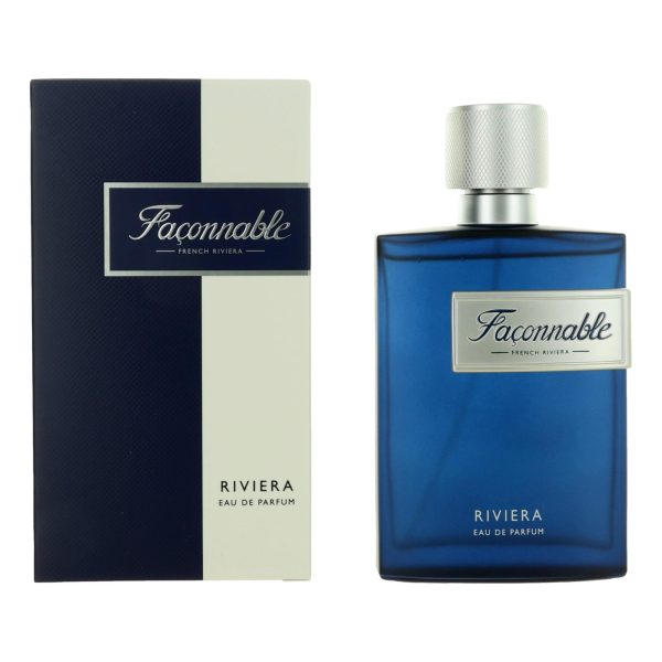 Faconnable Riviera by Faconnable, 3 oz Eau De Parfum Spray for Men