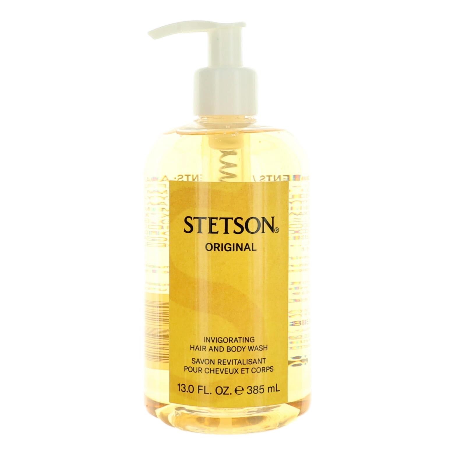 Stetson by Coty, 13 oz Invigorating Hair and Body Wash for Men
