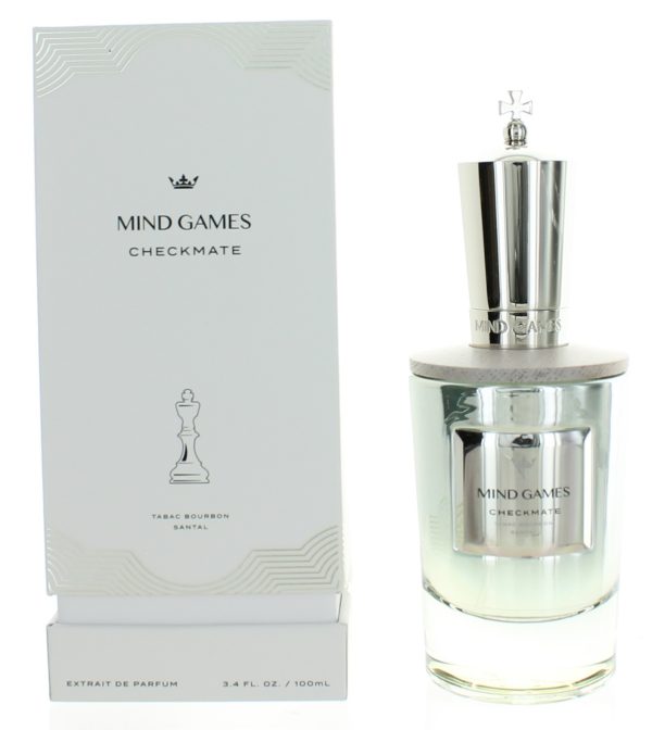 Checkmate Silver King  by Mind Games, 3.4 oz Extrait De Parfum for Unisex