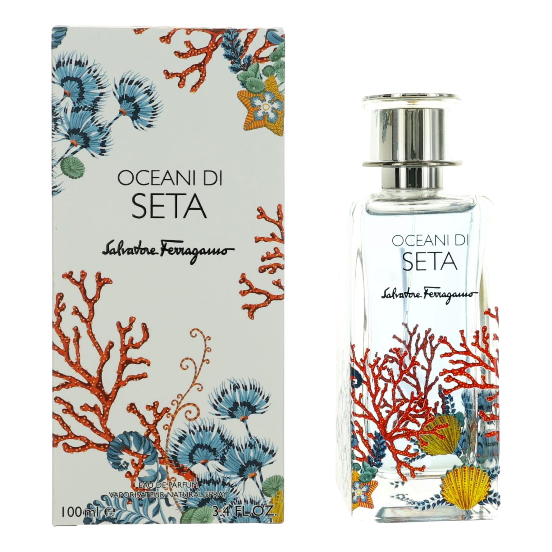 Oceani Di Seta by Salvatore Ferragamo, 3.4 oz Eau de Parfum Spray for Unisex