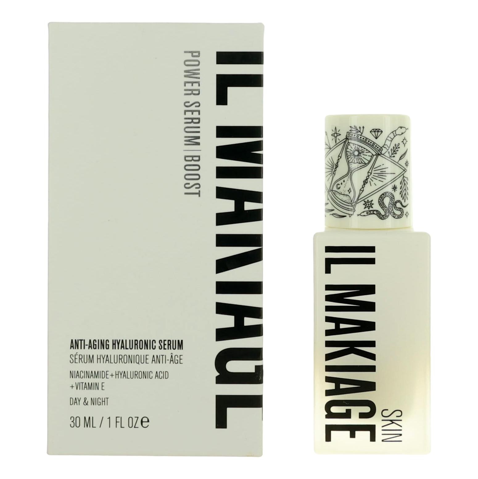 Il Makiage Power Serum Boost by Il Makiage, 1 oz Anti-Aging Hyaluronic Serum