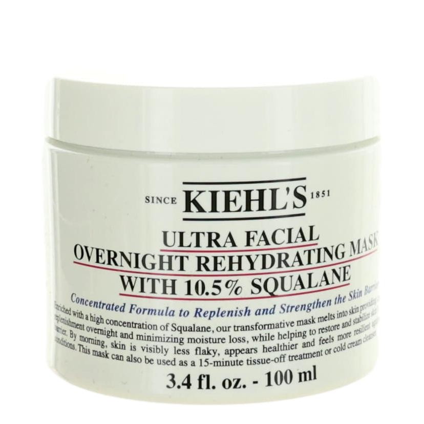 Kiehl's by Kiehl's, 3.4 oz Ultra Facial Overnight Rehydrating Mask with 10.5 % Squalane