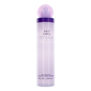 Perry Ellis 360 Purple by Perry Ellis, 8 oz Body Mist Spray for Women