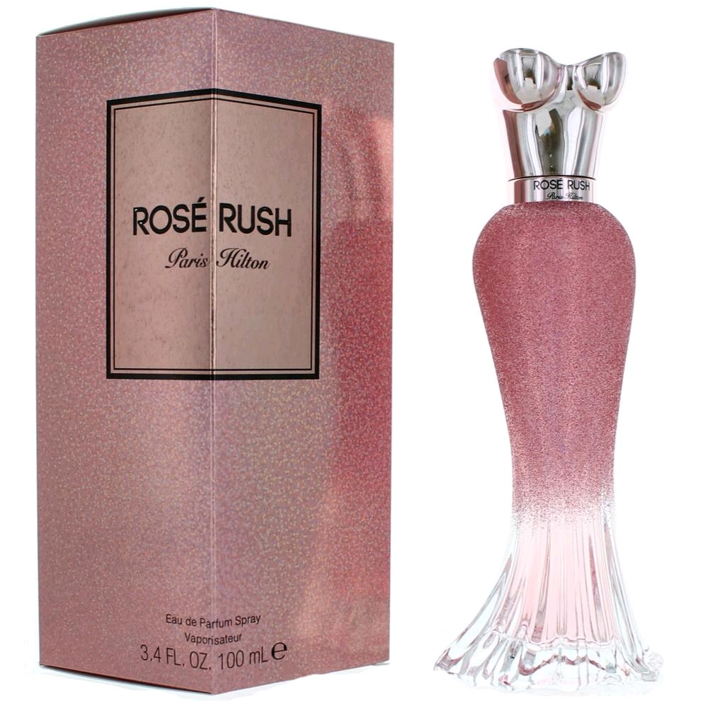 Rose Rush by Paris Hilton, 3.4 oz Eau De Parfum Spray for Women