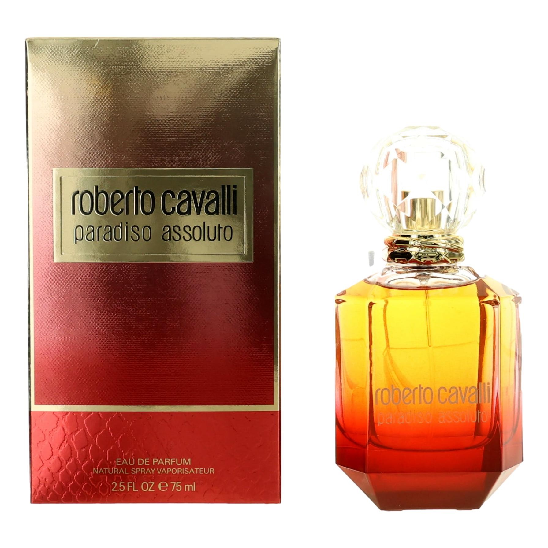 Roberto Cavalli Paradiso Assoluto by Roberto Cavalli, 2.5 oz Eau de Parfum Spray for Women