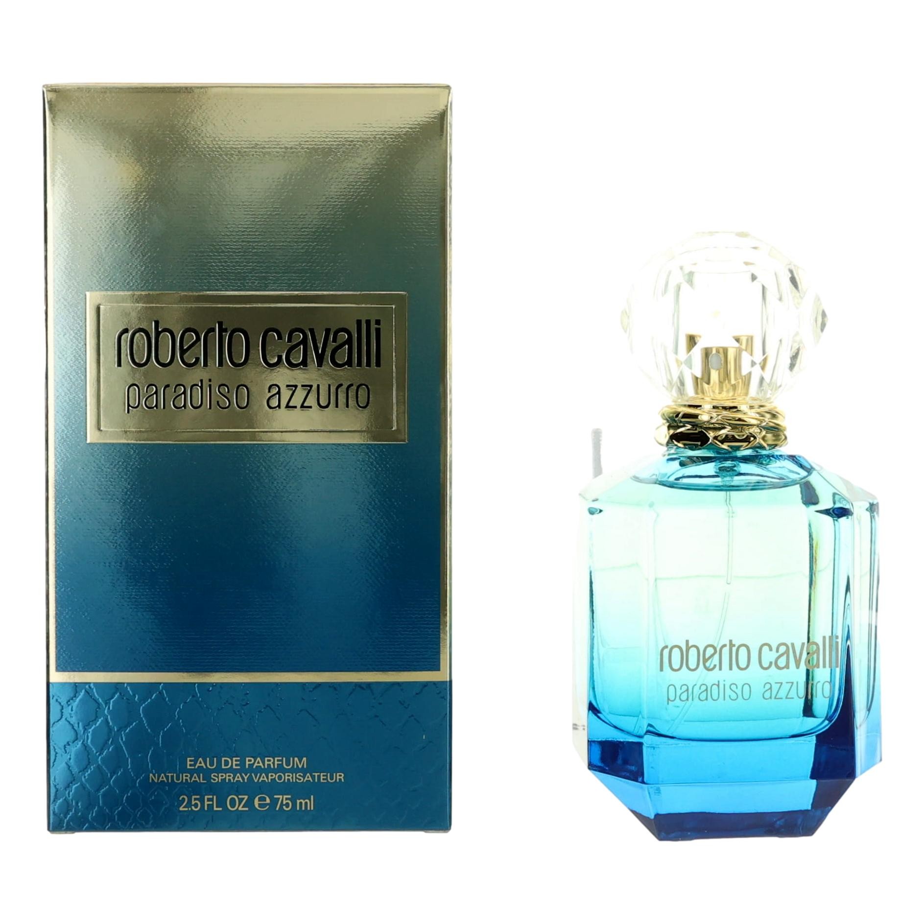 Roberto Cavalli Paradiso Azzurro by Roberto Cavalli, 2.5 oz Eau de Parfum Spray for Women