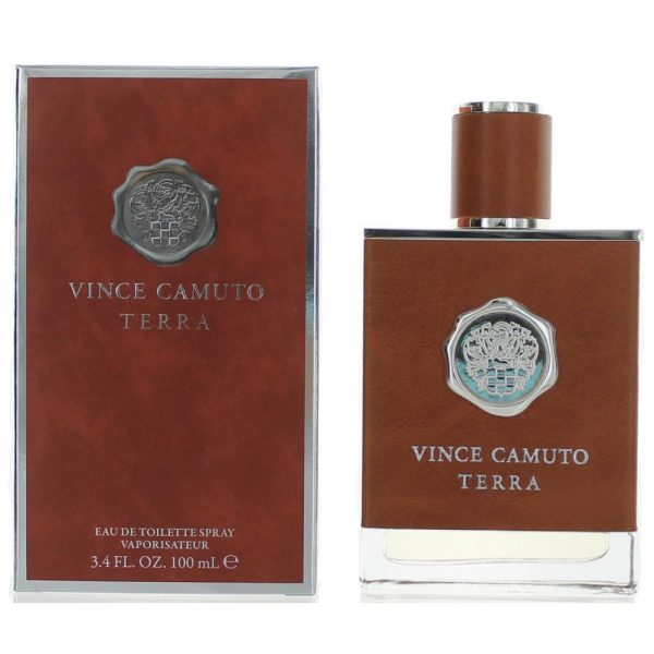 Terra by Vince Camuto, 3.4 oz Eau De Toilette Spray for Men