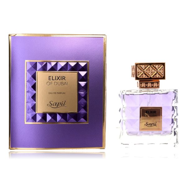 Elixir of Dubai by Sapil, 3.4 oz Eau de Parfum Spray for Unisex