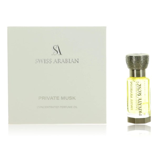 Private Musk by Swiss Arabian, .4 oz Perfume Oil for Unisex