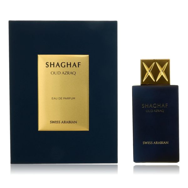 Shaghaf Oud Azraq by Swiss Arabian, 2.5 oz Eau de Parfum Spray for Unisex