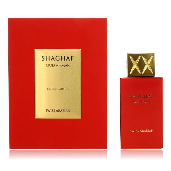 Shaghaf Oud Ahmar by Swiss Arabian, 2.5 oz Eau de Parfum Spray for Unisex