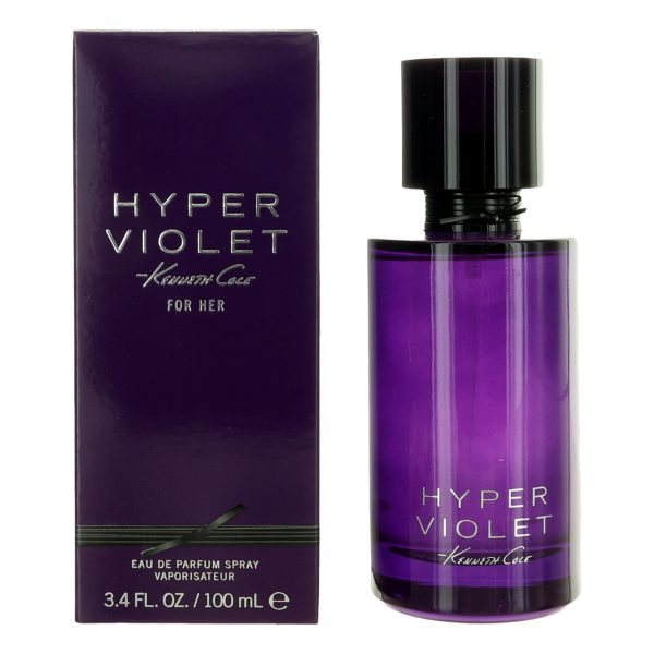 Kenneth Cole Hyper Violet by Kenneth Cole, 3.4 oz Eau de Parfum Spray for Women