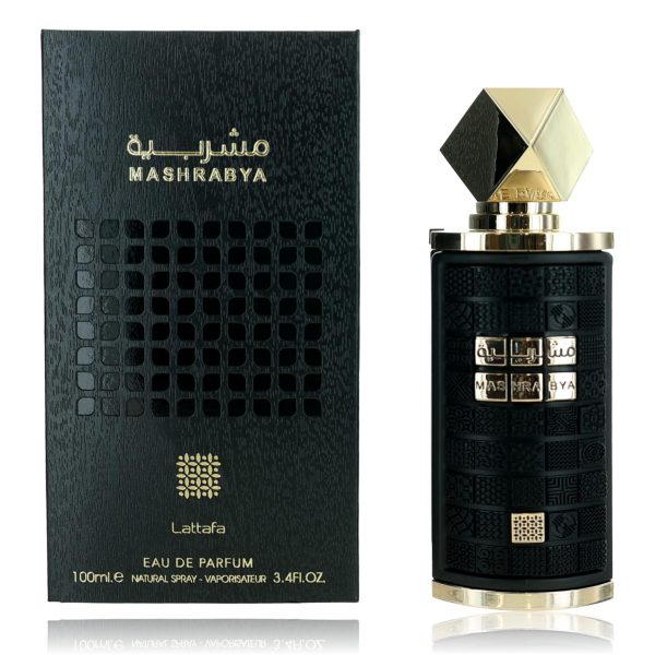 Mashrabya by Lattafa, 3.4 oz Eau de Parfum Spray for Unisex