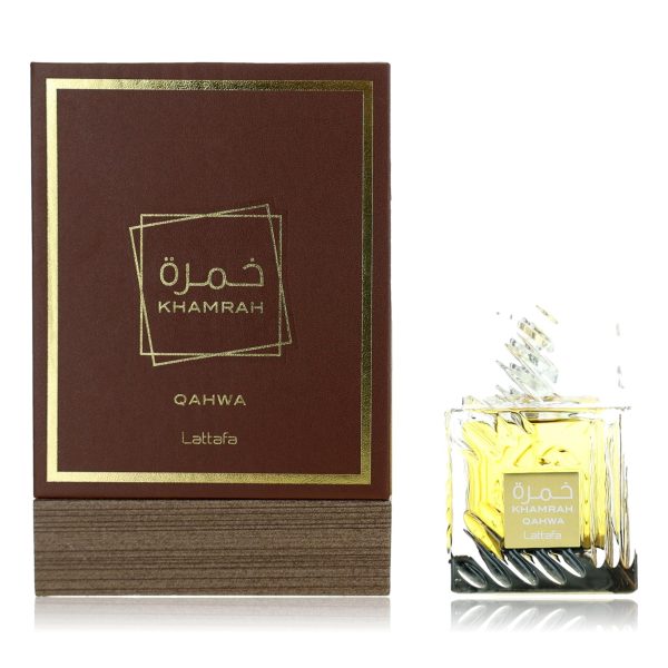 Khamrah Qahwa by Lattafa, 3.4 oz Eau de Parfum Spray for Unisex
