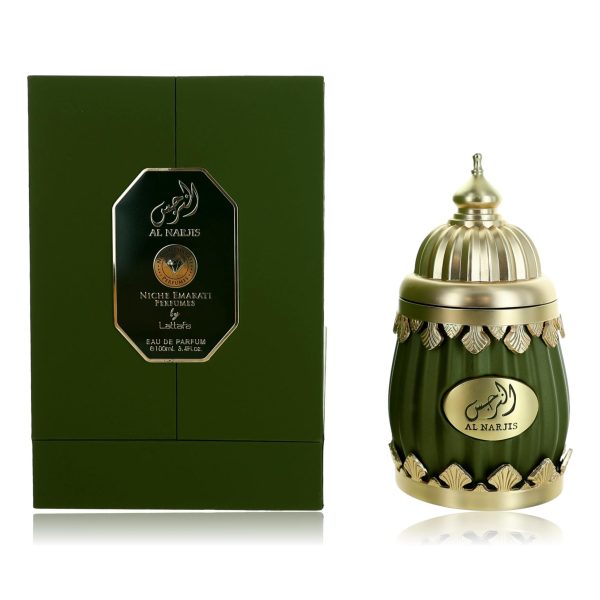 Niche Emarati Al Narjis by Lattafa, 3.4 oz Eau de Parfum Spray for Unisex