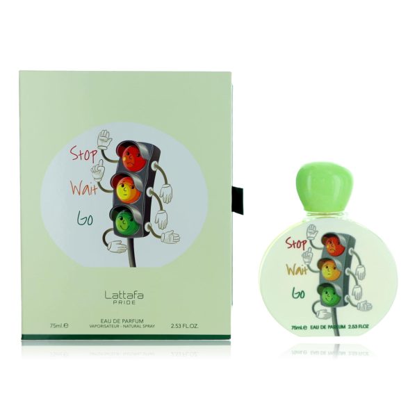Stop Wait Go by Lattafa, 2.53 oz Eau de Parfum Spray for Kids