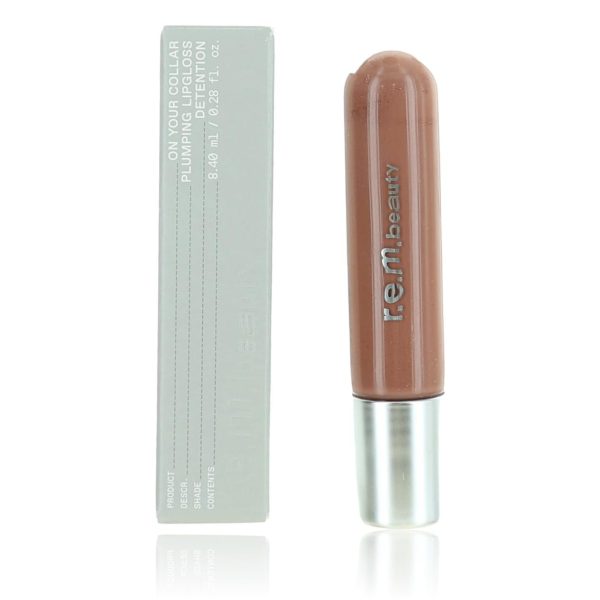 On Your Collar Plumping Lipgloss by r.e.m. beauty, 0.28 oz - Detention