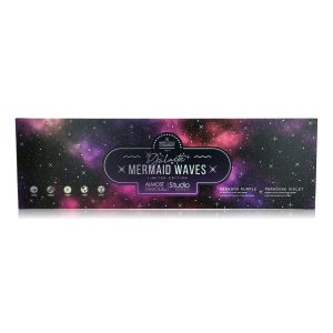 Mermaid Waves by Almost Famous, 2-Piece Set With Curling Wand & Mini To-Go - Paradox Purple