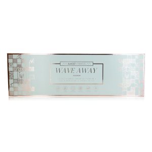 Almost Famous Triple Barrel Clip Curling System by Almost Famous, Pearlescent White