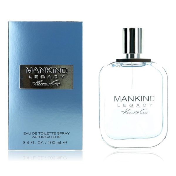 Mankind Legacy by Kenneth Cole, 3.4 oz Eau De Toilette Spray for Men