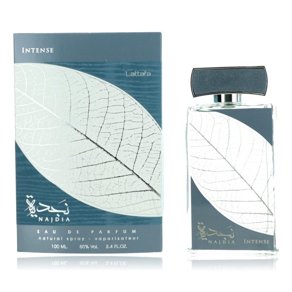 Najdia Intense by Lattafa, 3.4 oz Eau De Parfum Spray for Men