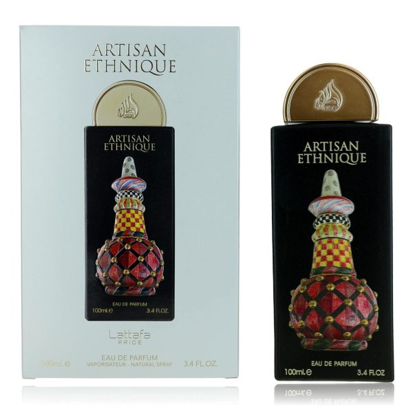 Pride Artisan Ethnique by Lattafa, 3.4 oz Eau De Parfum Spray for Unisex