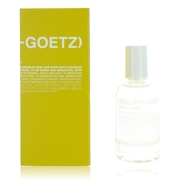 Malin & Goetz Dark Rum by Malin & Goetz, 1.7 oz Eau de Parfum Spray for Unisex