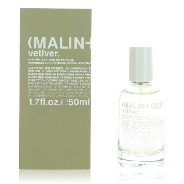 Malin & Goetz Vetiver by Malin & Goetz, 1.7 oz Eau de Parfum Spray for Unisex