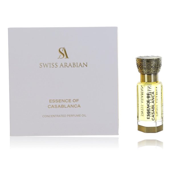 Essence of Casablanca by Swiss Arabian, 0.4 oz Concentrated Perfume Oil for Unisex