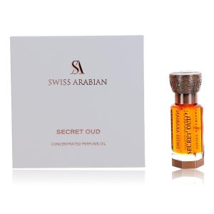 Secret Oud by Swiss Arabian, 0.4 oz Concentrated Perfume Oil for Unisex