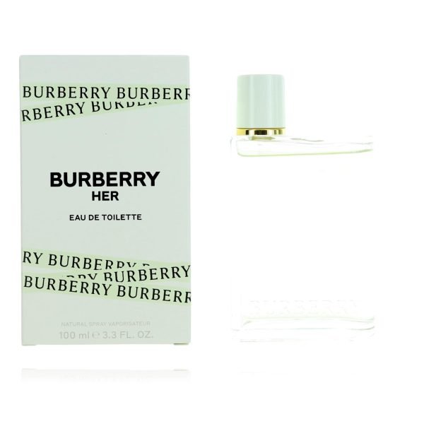 Burberry Her by Burberry, 3.4 oz Eau De Toilette Spray for Women