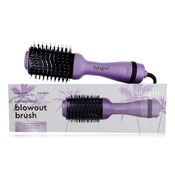 Adagio 3 Professional Blowout Brush by Adagio - Lavender"