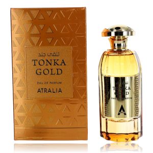 Tonka Gold by Atralia, 3.4 oz Eau De Parfum Spray for Unisex