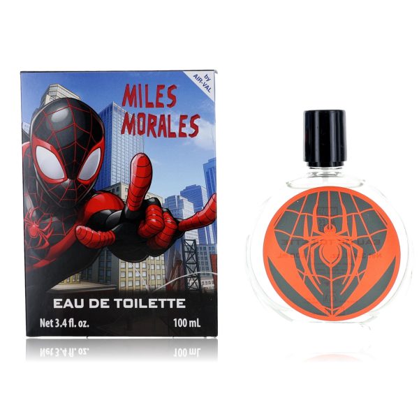 Miles Morales by Marvel, 3.4 oz Eau De Toilette Spray for Kids