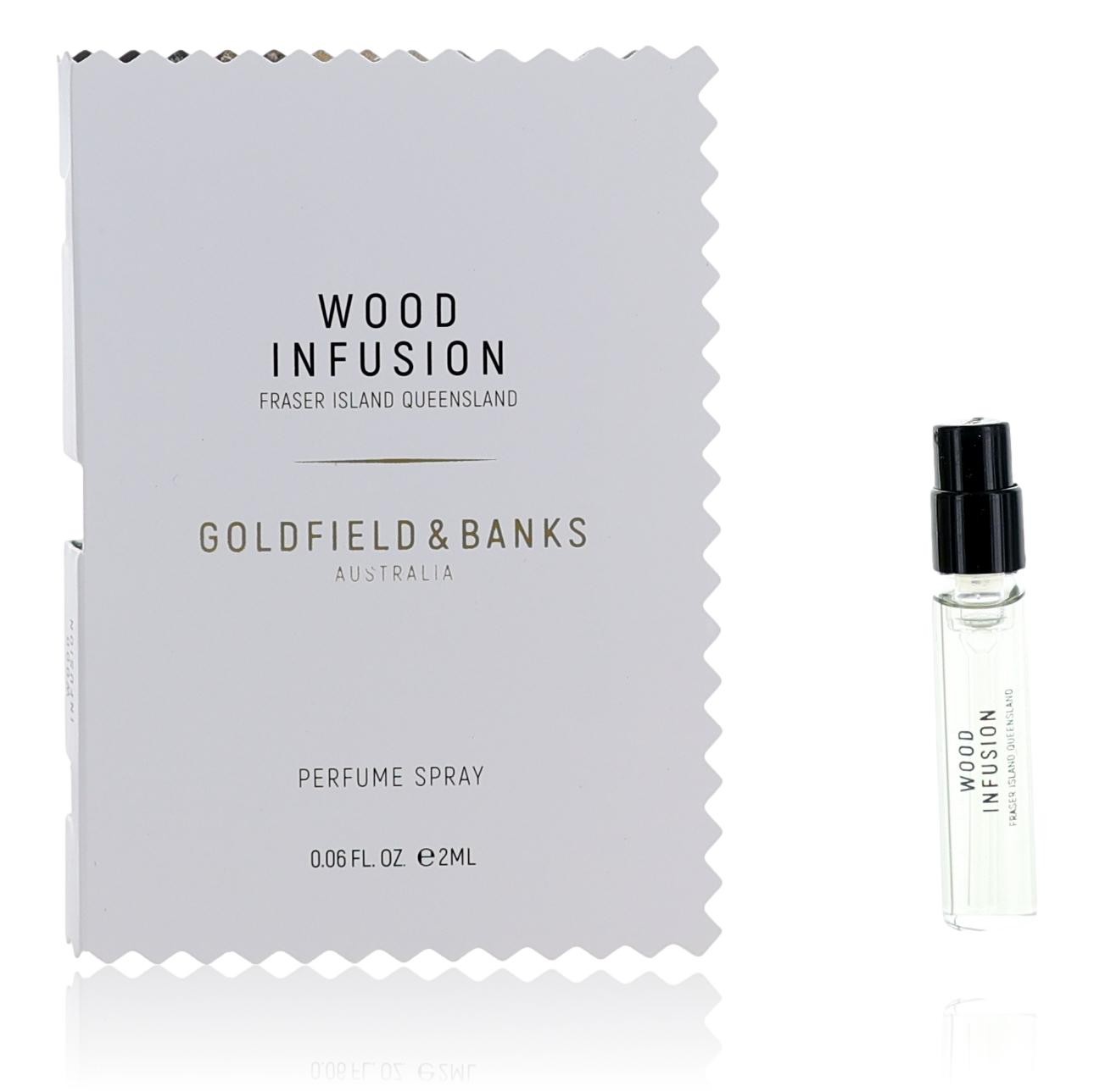 Wood Infusion by Goldfield & Banks, 0.06 oz Perfume Spray for Unisex Sample