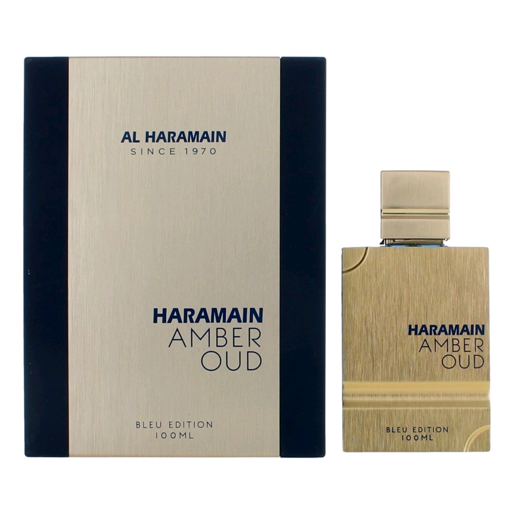 Amber Oud Blue Edition by Al Haramain, 3.3 oz Eau De Parfum Spray for Unisex