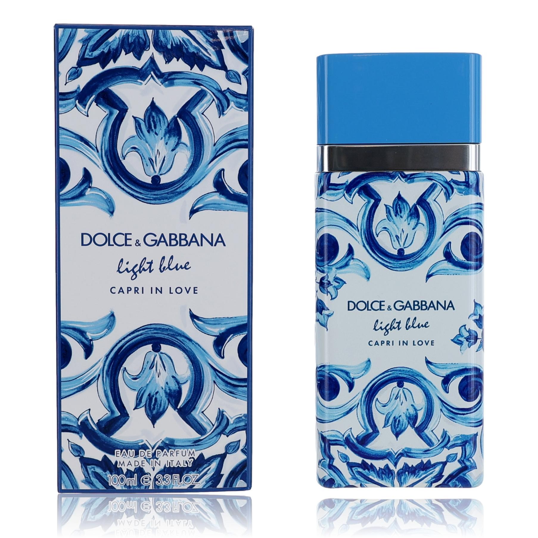Light Blue Capri In Love by Dolce & Gabbana, 3.3 oz Eau De Parfum Spray for Women