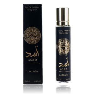 Asad by Lattafa, 0.4 oz Eau De Parfum Spray for Men