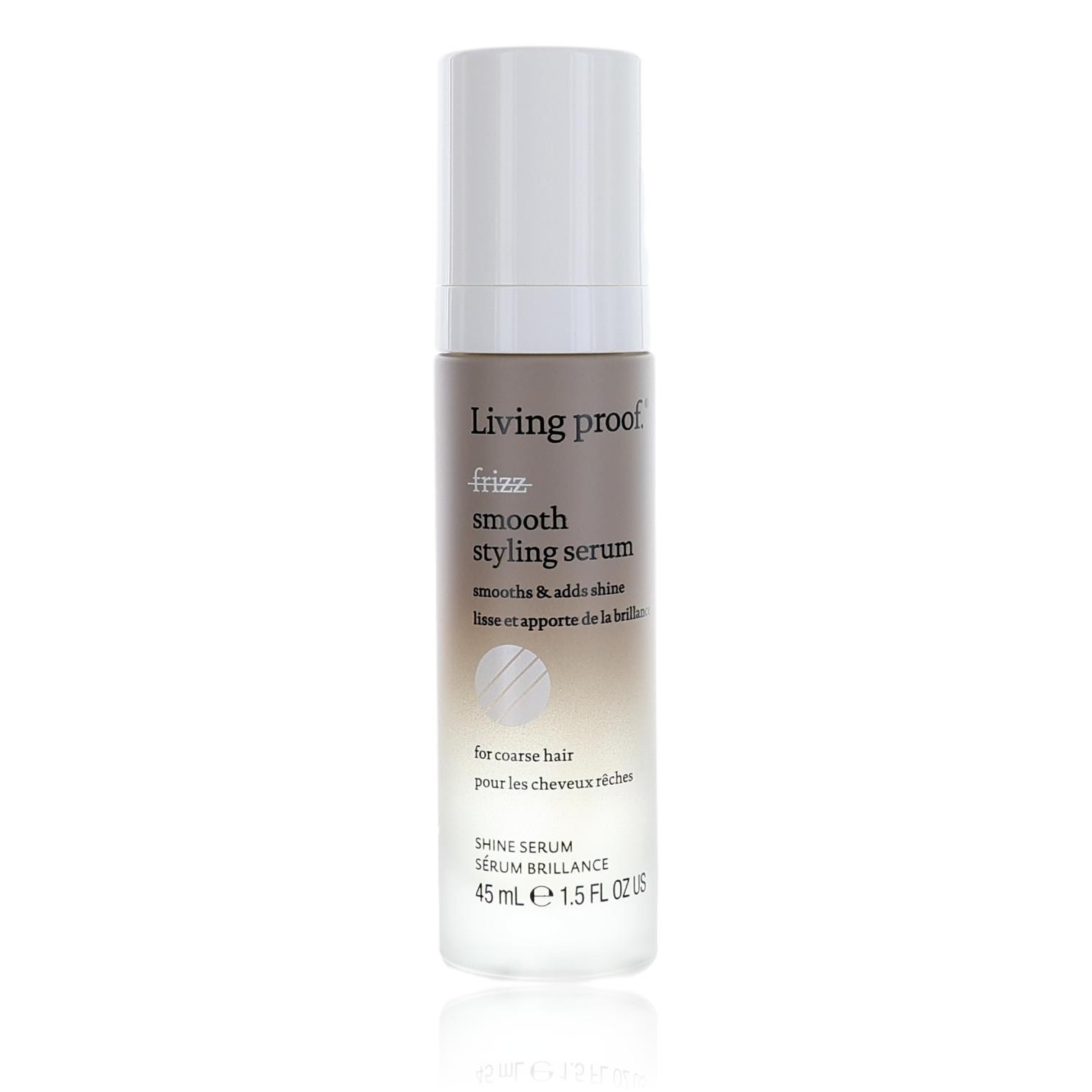Living Proof No Frizz Smooth Styling Serum by Living Proof, 1.5 oz Hair Shine Serum