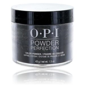 OPI Powder Perfection by OPI, 1.5 oz Color Dip Powder - Black Onyx