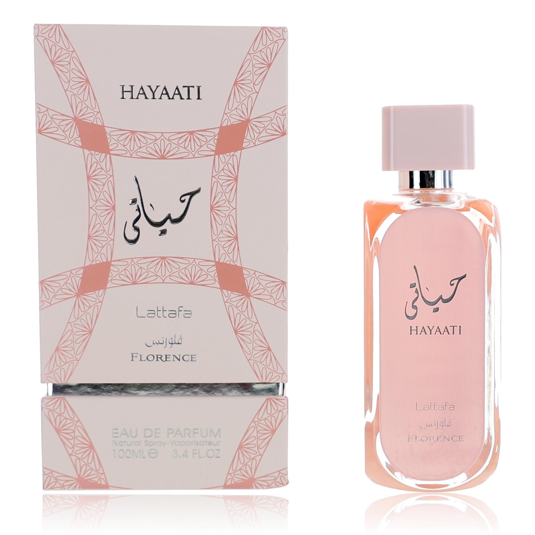 Hayaati Florence by Lattafa, 3.4 oz Eau De Parfum Spray for Women