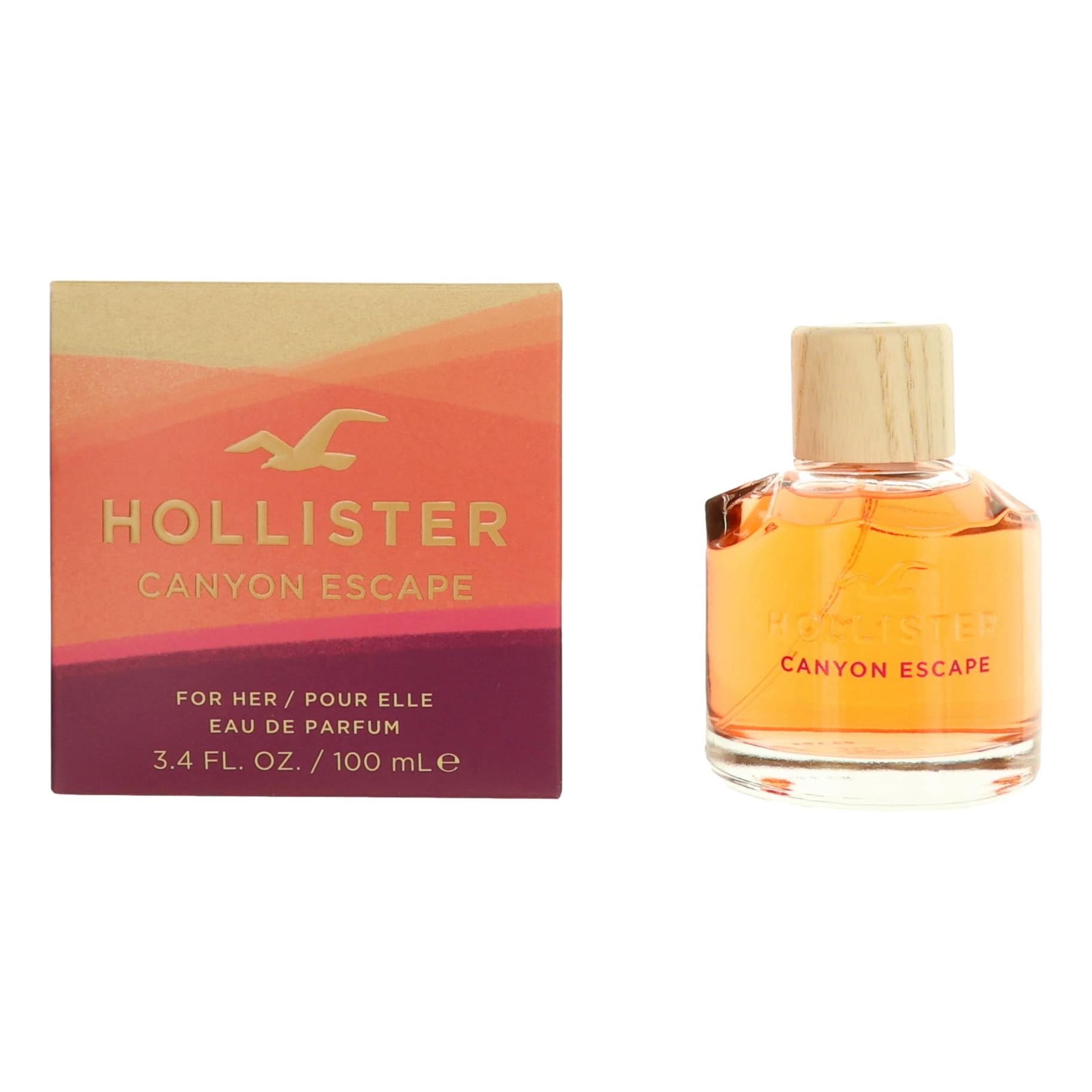 Canyon Escape by Hollister, 3.4 oz Eau de Parfum Spray for Women