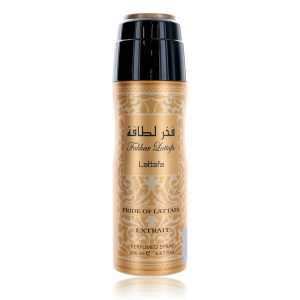 Fakhar Extrait by Lattafa, 6.7 oz Perfumed Deodorant Spray for Women
