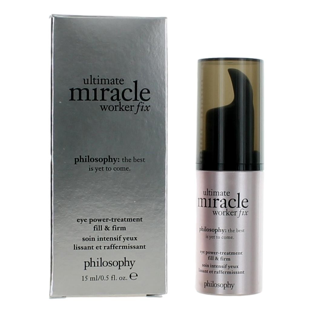 Ultimate Miracle Worker Fix by Philosophy, 0.5 oz Eye Power-Treatment for Unisex