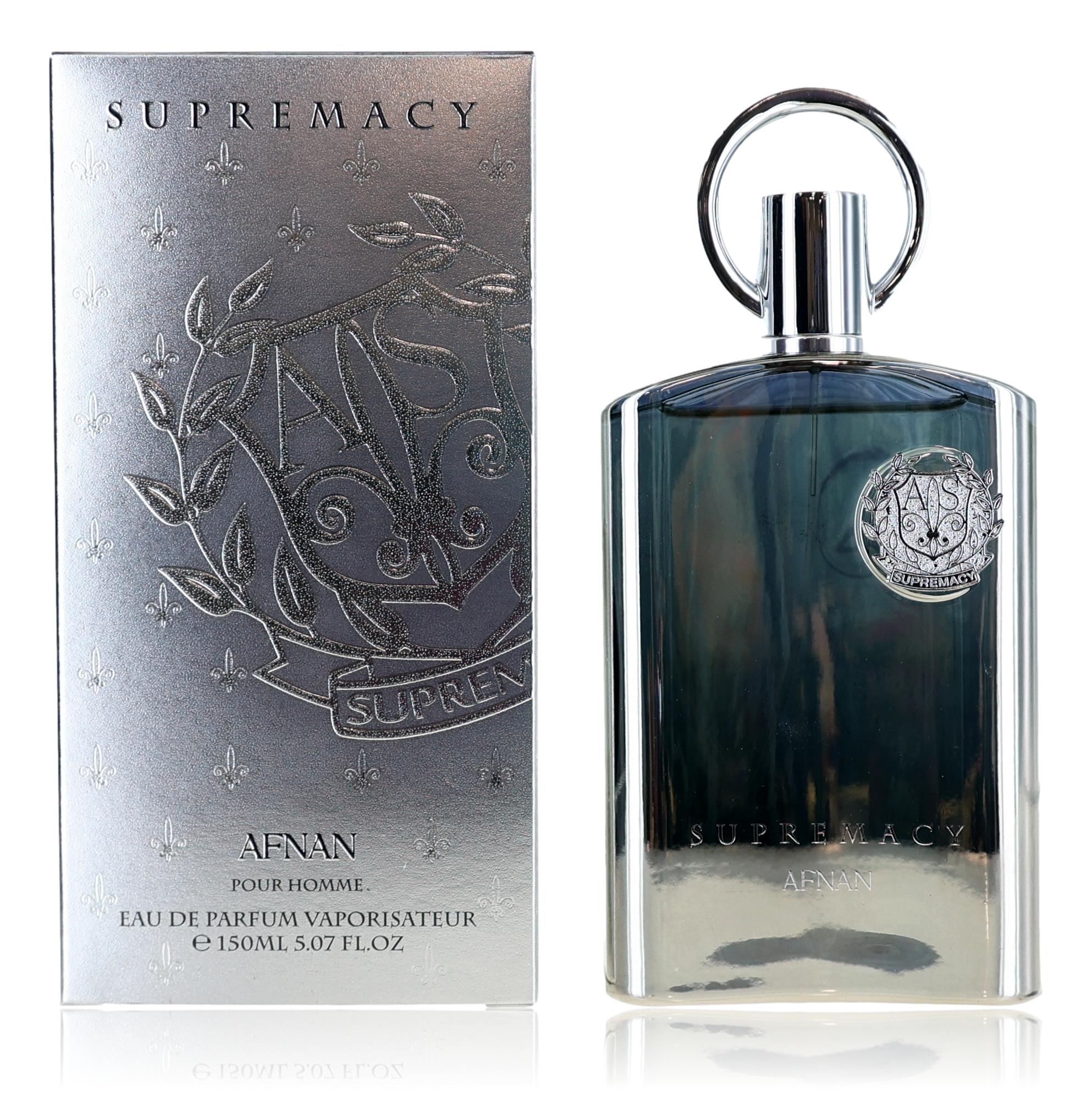 Supremacy Silver by Afnan, 5.07 oz Eau de Parfum Spray for Men