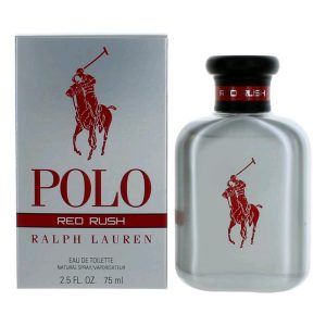 Polo Red Rush by Ralph Lauren, 2.5 oz Eau De Toilette Spray for Men