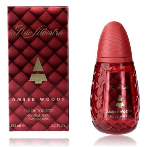 Pino Silvestre Amber Woods by Pino, 4.2 oz Eau De Toilette Spray for Men